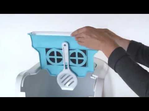 Moderna Flip Cat Litter Box Video