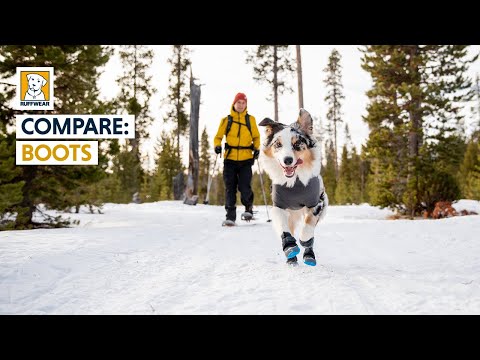 Ruffwear Grip Trex All-Terrain Dog Boots Video Compare