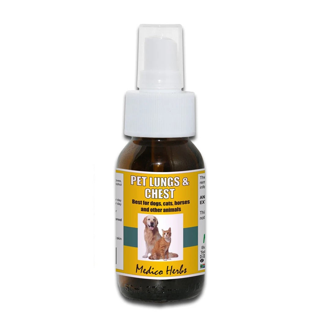 Medico Herbs Pet Lungs and Chest Spray 50ml