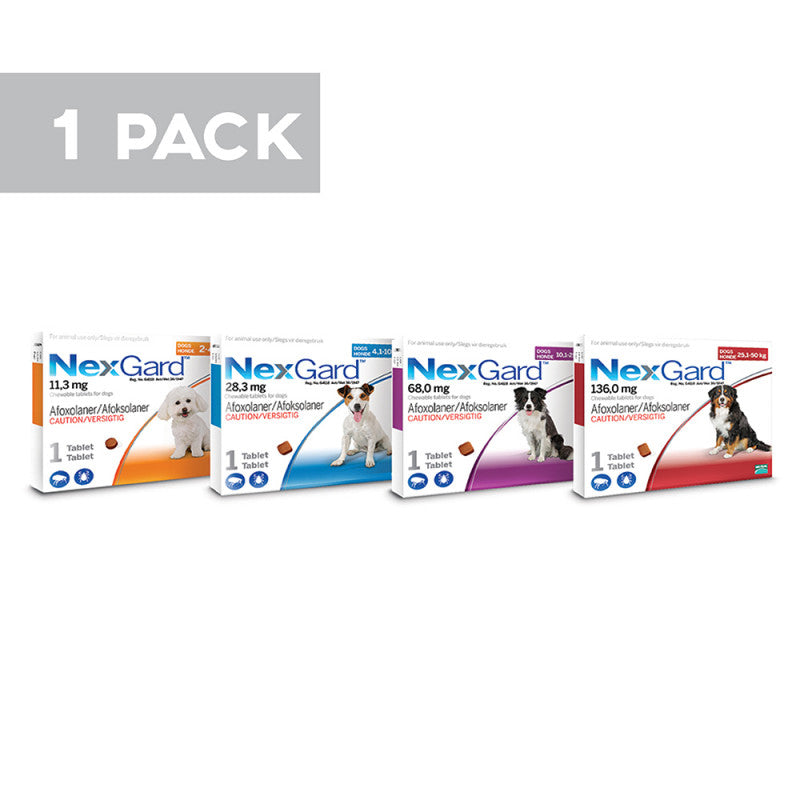 Nexgard single pack hotsell