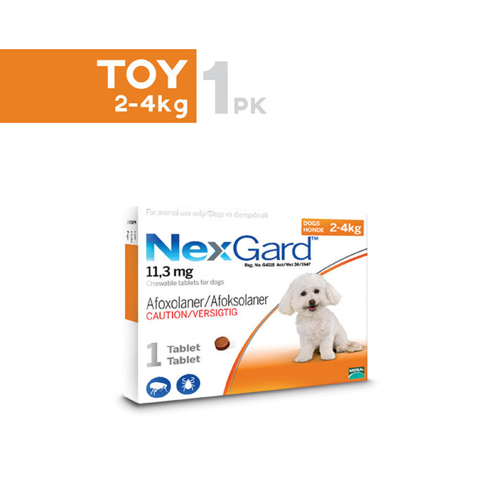 NexGard Chewable Tick & Flea Tablets for Dogs