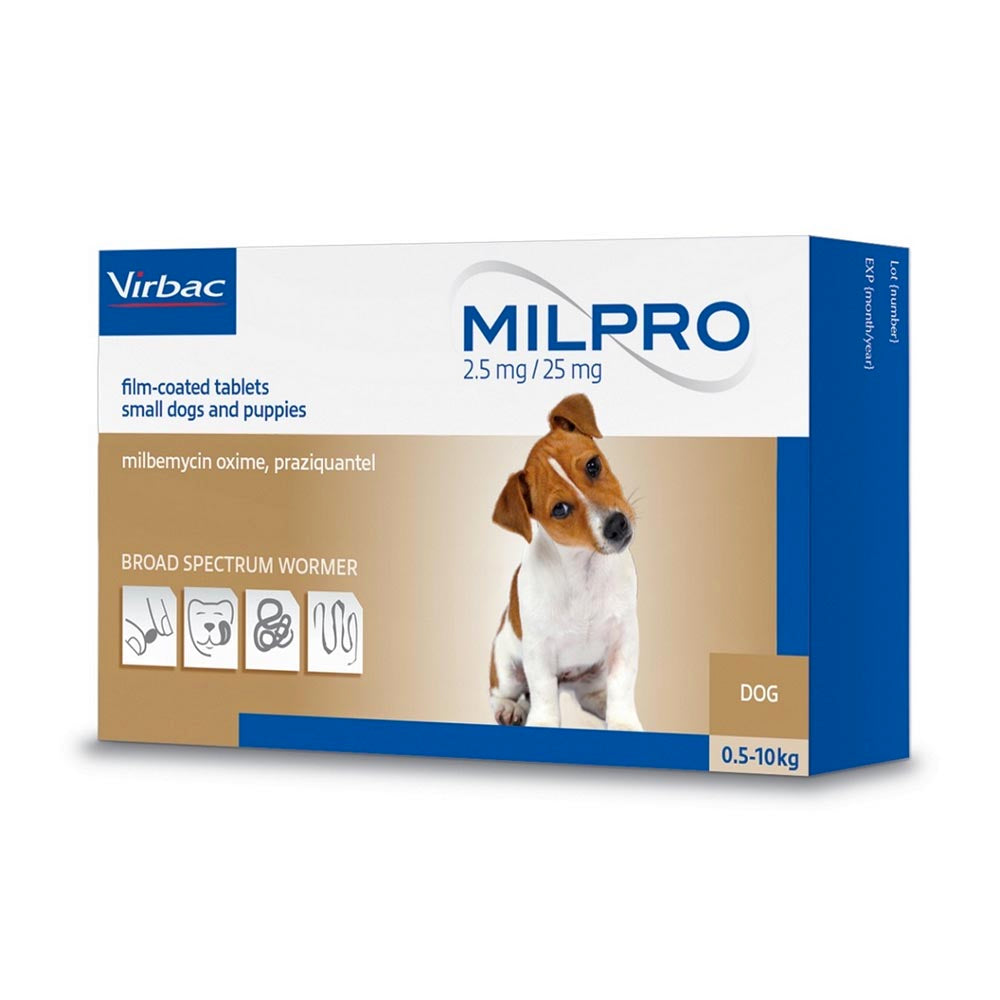 Virbac Milpro Dog & Puppy Dewormer