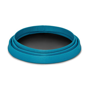 Ruffwear Bivy Collapsible Travel Dog Bowl - Spring Blue Collapsed